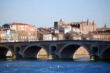 Obraz premium Pont Neuf à Toulouse
