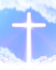 Clouds with open space