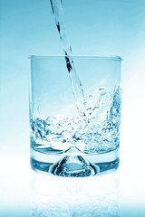 Glass of water