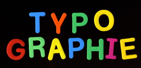 Typographie - obrazy, fototapety, plakaty