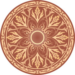 Symbolic Celtic Circle with detailed Ornaments - Vector Image