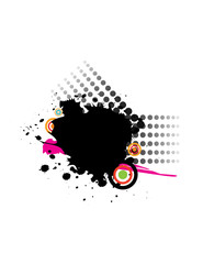 Obraz premium grunge design