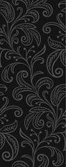 Seamless Floral Web Background
