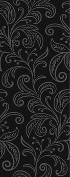 Seamless Floral Web Background