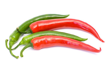 red and green peperoni