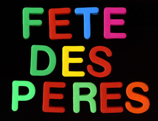 Fête des pères.