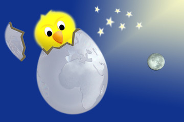 Naklejka premium pasqua universale