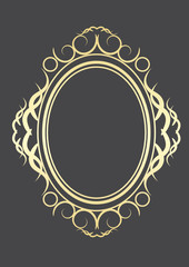 ornate frame