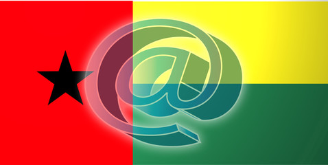 Flag of Guinea Bissau internet illustration