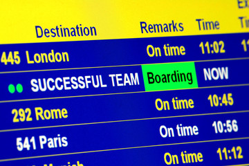 SUCCESSFUL TEAM Boarding