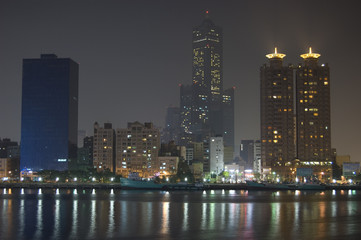 Obraz premium Kaohsiung Nightscape