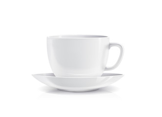 White cup