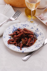 Latterini in carpione - Antepasti di pesce del Veneto