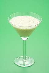 fresh fruit milk shake apple