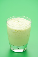 fresh fruit milk shake apple