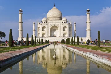 Fotobehang Taj Mahal, Agra, India © Sunil Singh