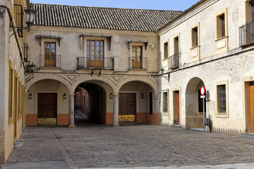 Fototapeta na wymiar Patio in old town, Sevilla, Spain