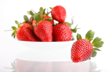 Fresh and tasty strawberries