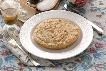 Torta di amandole - Dolci emilia romagna Castell ' Arquato