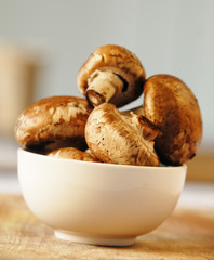 bol de champignons