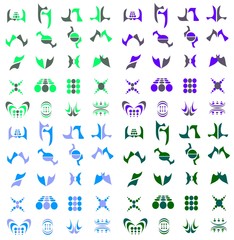 Logo Icon Set Vector Collection