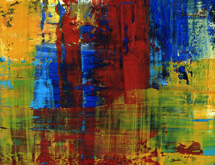Hand-painted background. SELF MADE.