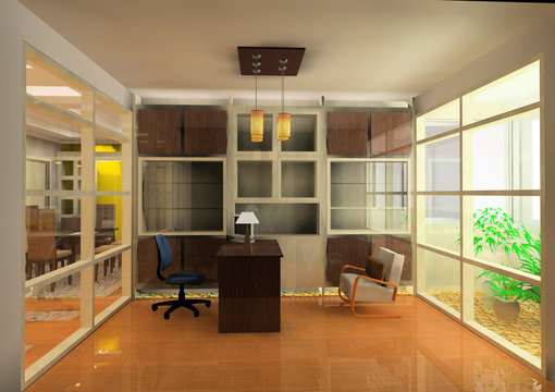 A kind of workroom design