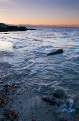 Amanecer en la playa