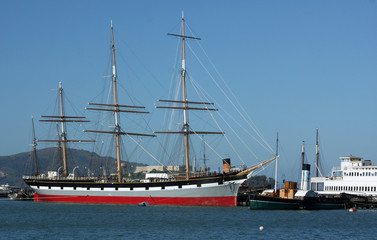 Fototapeta na wymiar San Francisco Maritime National Park