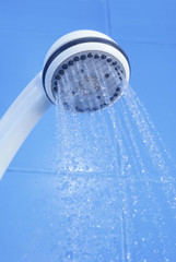 Flozen shower drops