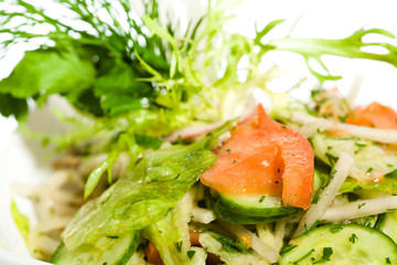 Salad close-up