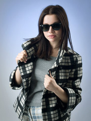 Fototapeta premium fashion girl