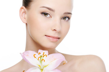 clean health female face