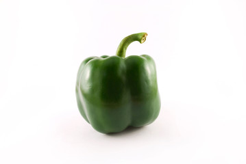 pepper on a white background