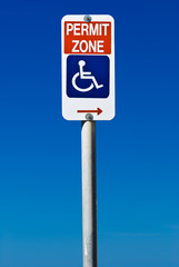 Disabled Parking Sign