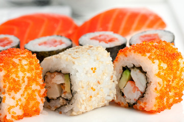 Sushi, close-up