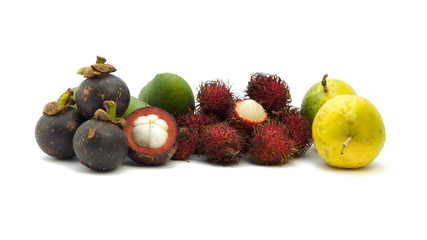 Viele Exotische Früchte