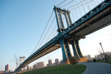 Manhattan bridge, New York City, USA