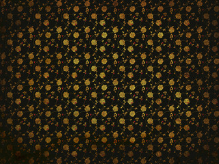 Old rusty and grunge floral background