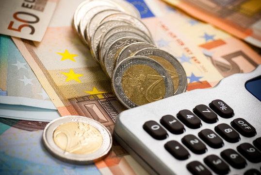 euro cash  - argent salaire liquide en euros et calculatrice
