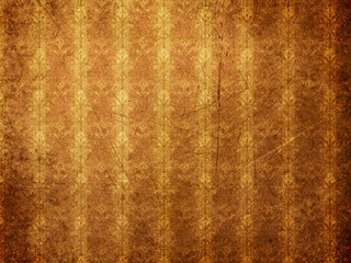 Old rusty and grunge floral background