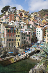 Riomaggiore in der Cinque terre