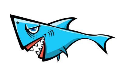 cartoon shark