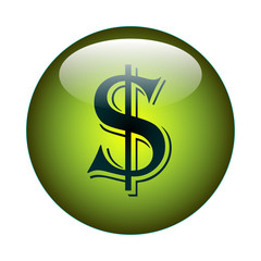 Dollar Button - JPG - Bild