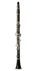 Clarinet isolated on white background