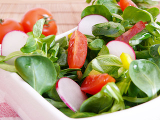 Grüner Salat,Feldsalat