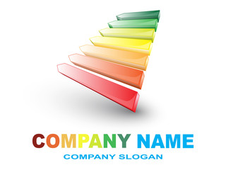 Energy company logo design © matteogamba