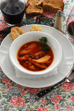Brodetto con le seppie - Secondi di pesce