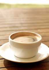 Fototapeta premium Hot beverage