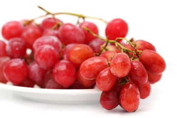 Fototapeta premium Red Grapes